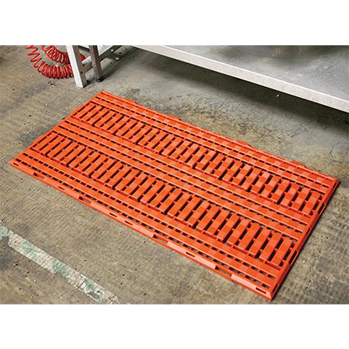 fussbodenrost-work-deck-rot-einsatz
